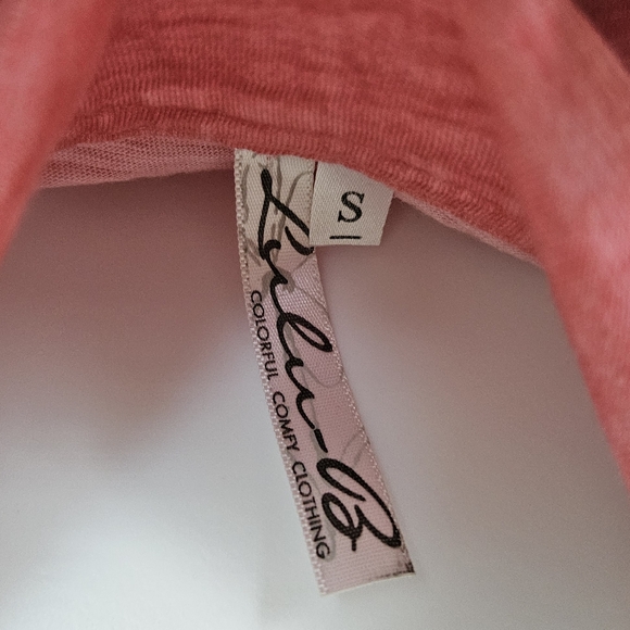 2/$35 Lulu-B Pink Sleeveless Zip Collar Tennis Swing Dress Athleisure Small - Picture 8 of 9